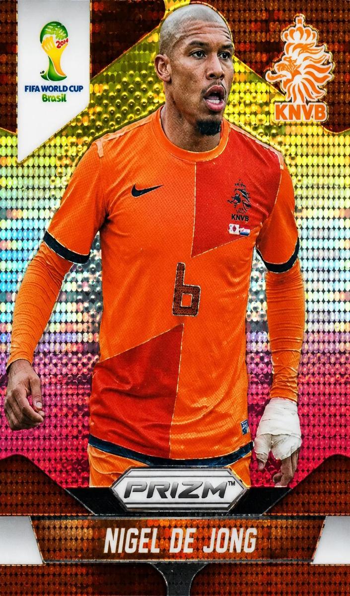 2014 Nigel de Jong [Yellow and Red Pulsar] #31