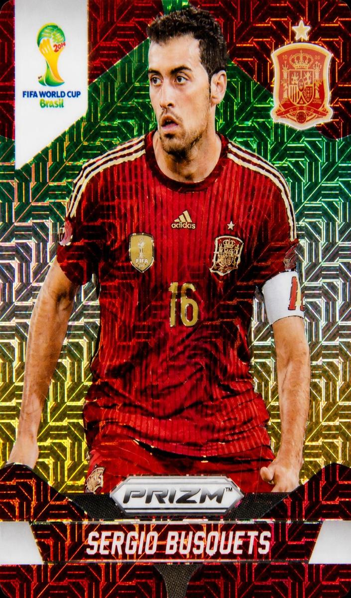 2014 Panini Prizm World Cup Sergio Busquets [El Samba] #174 card