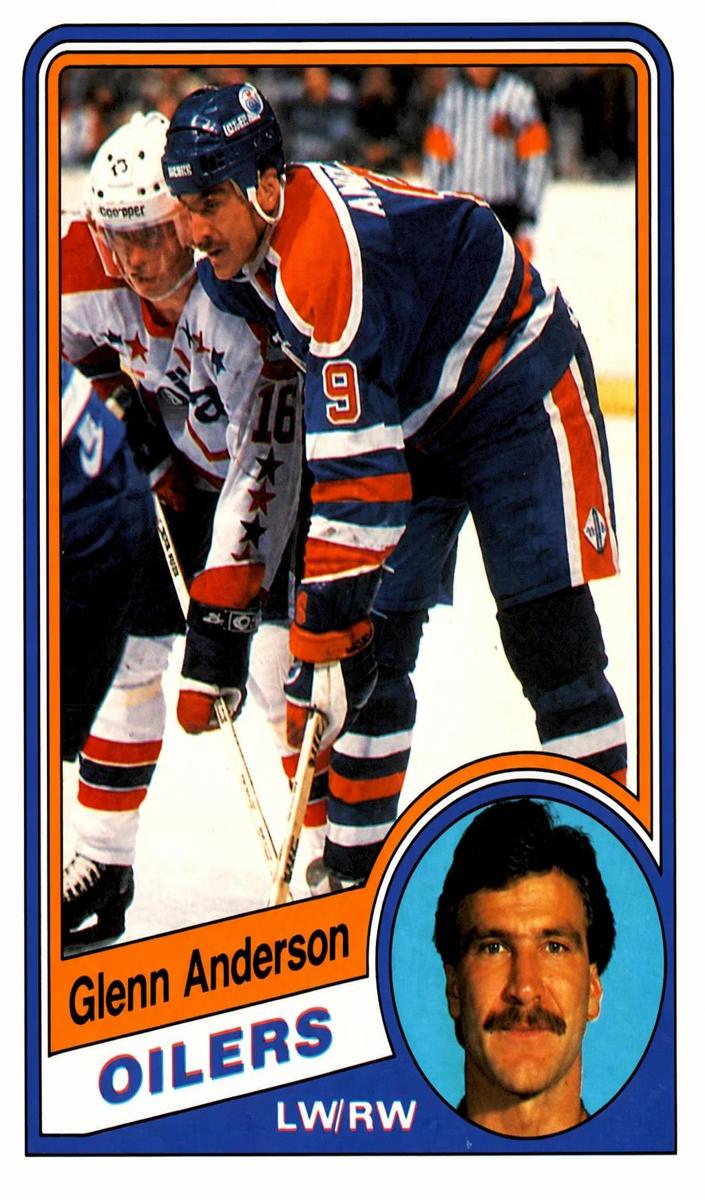 1984 O-Pee-Chee Glenn Anderson #238 card