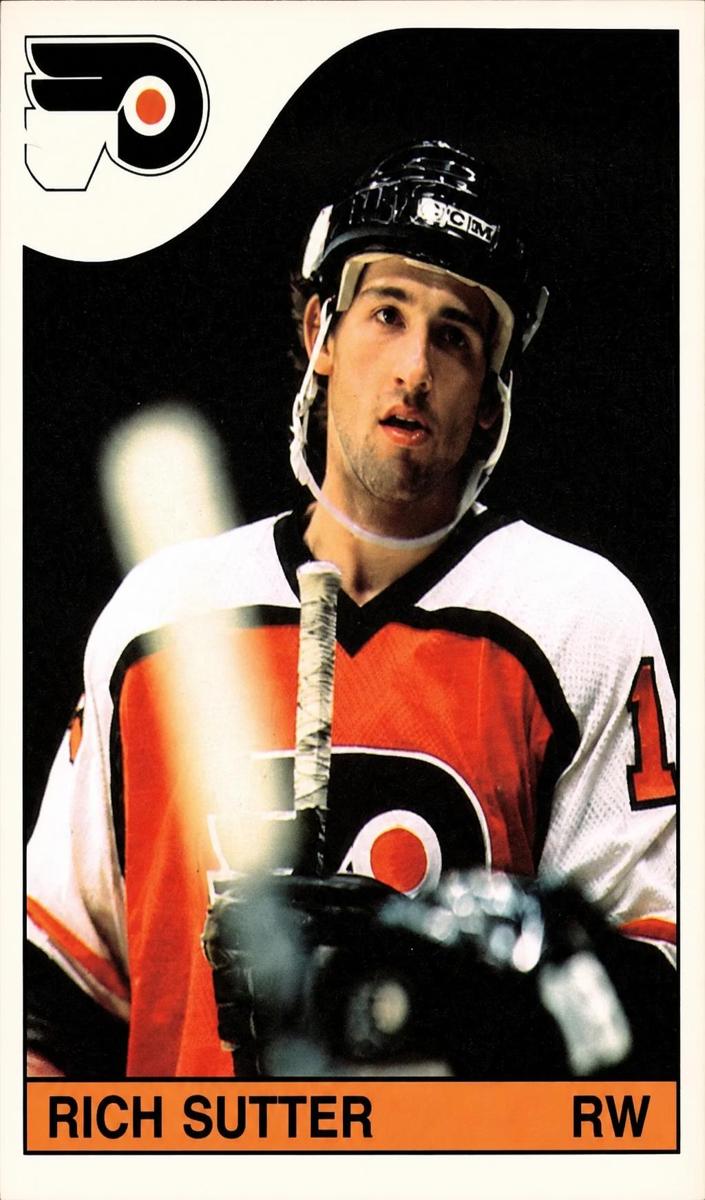 1985 O-Pee-Chee Rich Sutter #208 card