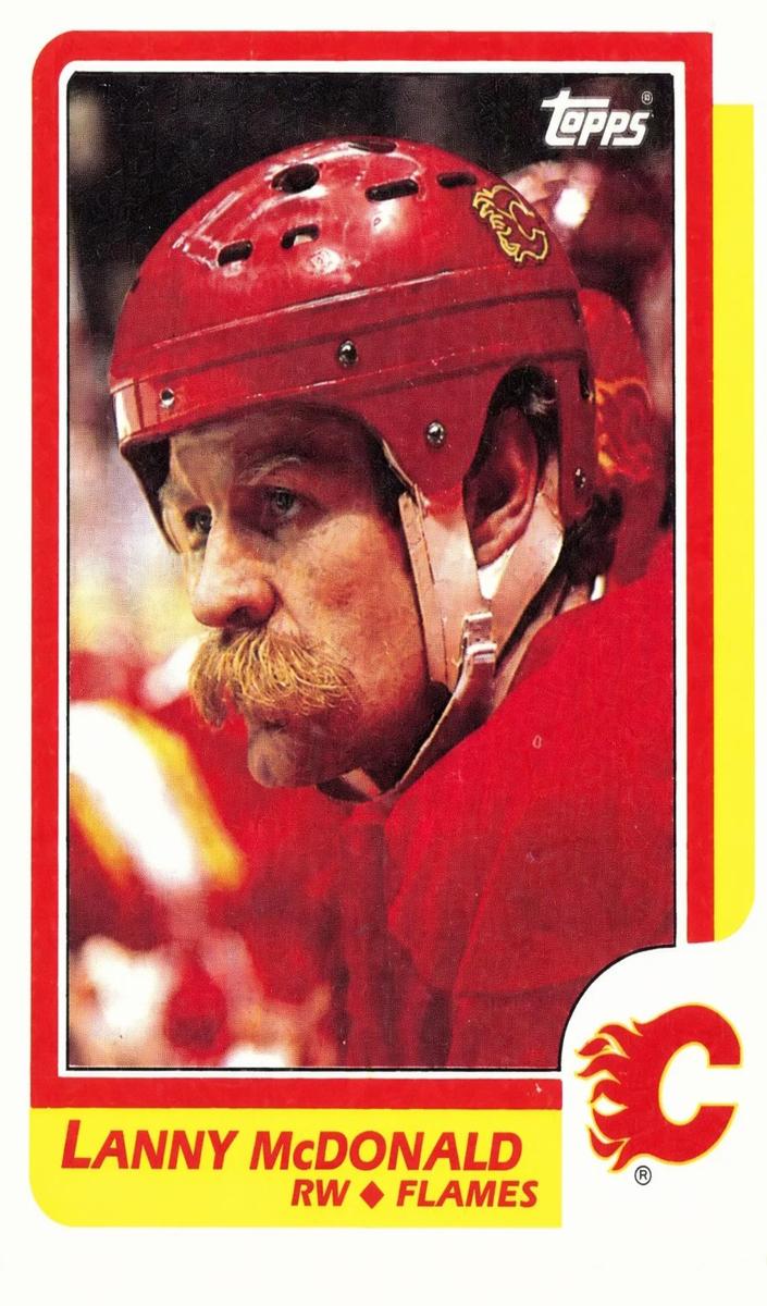 1986 Lanny McDonald #8