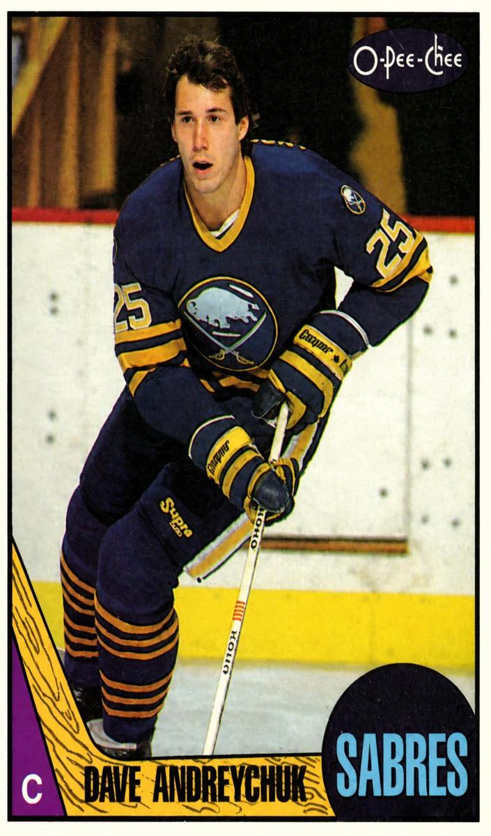 1987 O-Pee-Chee Dave Andreychuk #3 card