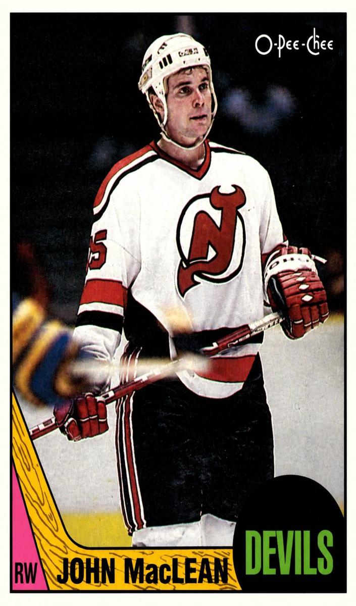 1987 O-Pee-Chee John Maclean #191 card