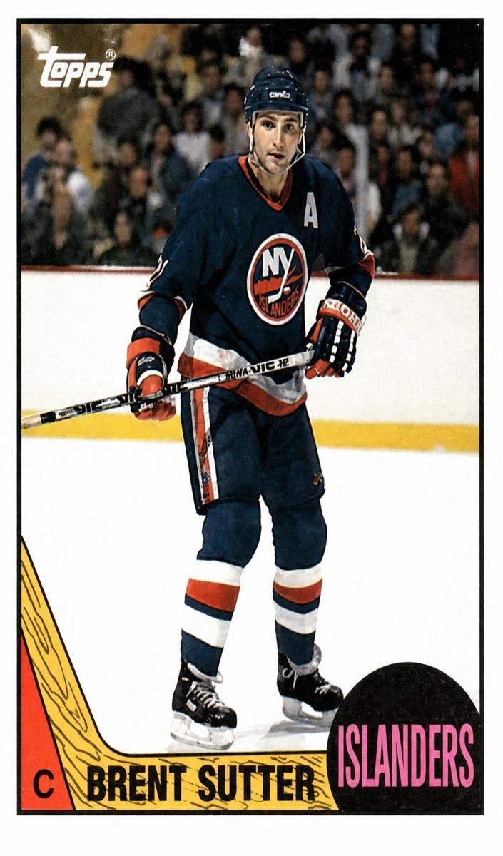 1987 Brent Sutter #27
