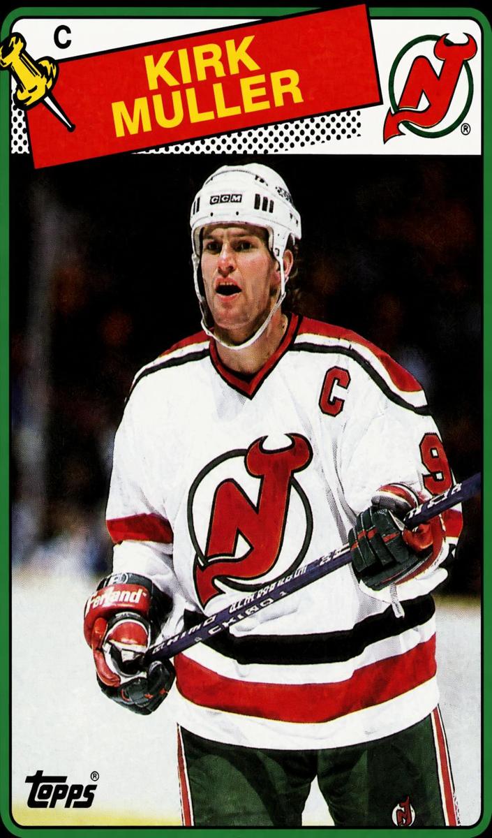 1988 Topps Kirk Muller #84 card