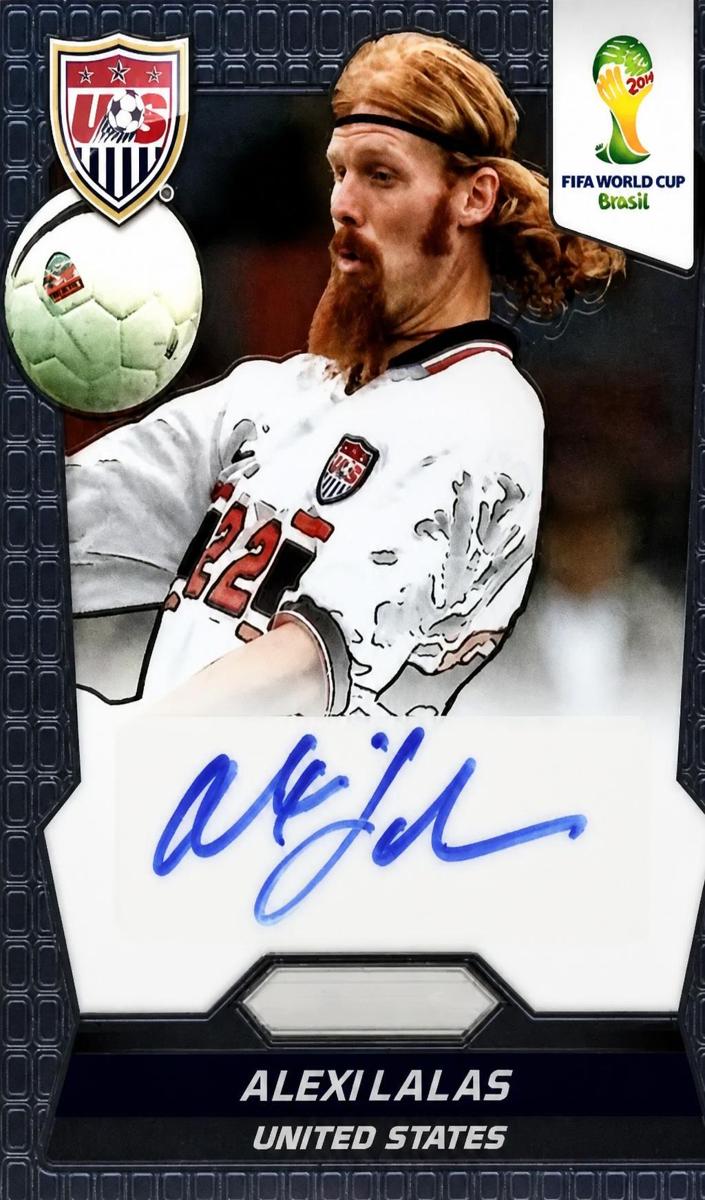 2014 Panini Prizm World Cup Alexi Lalas #66 card