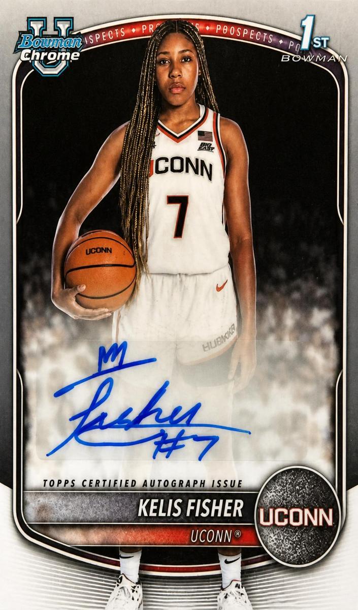 Kelis Fisher 2025 Bowman Basketball card