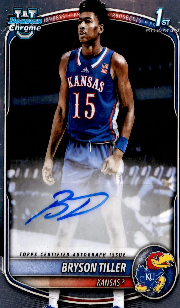 Bryson Tiller 2025 Bowman Basketball card