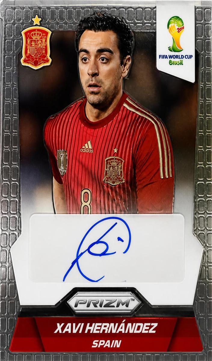 2014 Panini Prizm World Cup Xavi Hernandez [Black] #20 card
