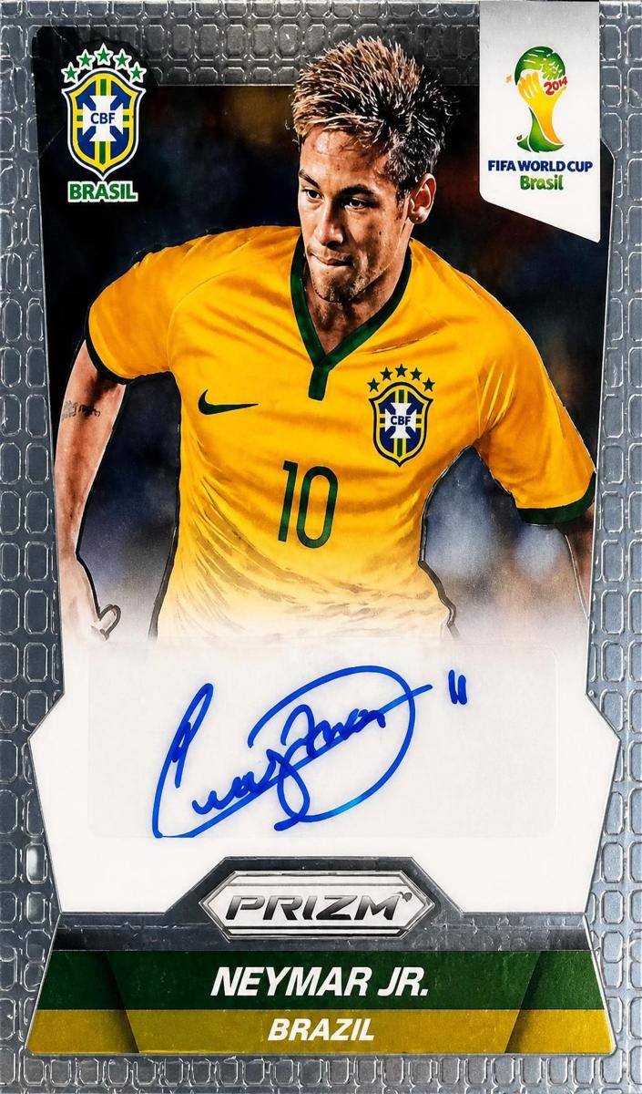 2014 Panini Prizm World Cup Neymar Jr. #76 card