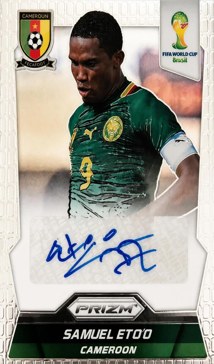 2014 Panini Prizm World Cup Samuel Eto'o [Silver] #4 card