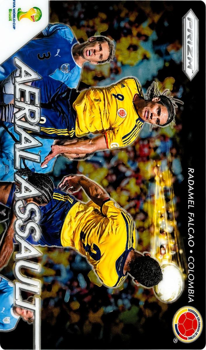 2014 Panini Prizm World Cup Radamel Falcao [Red] #5 card