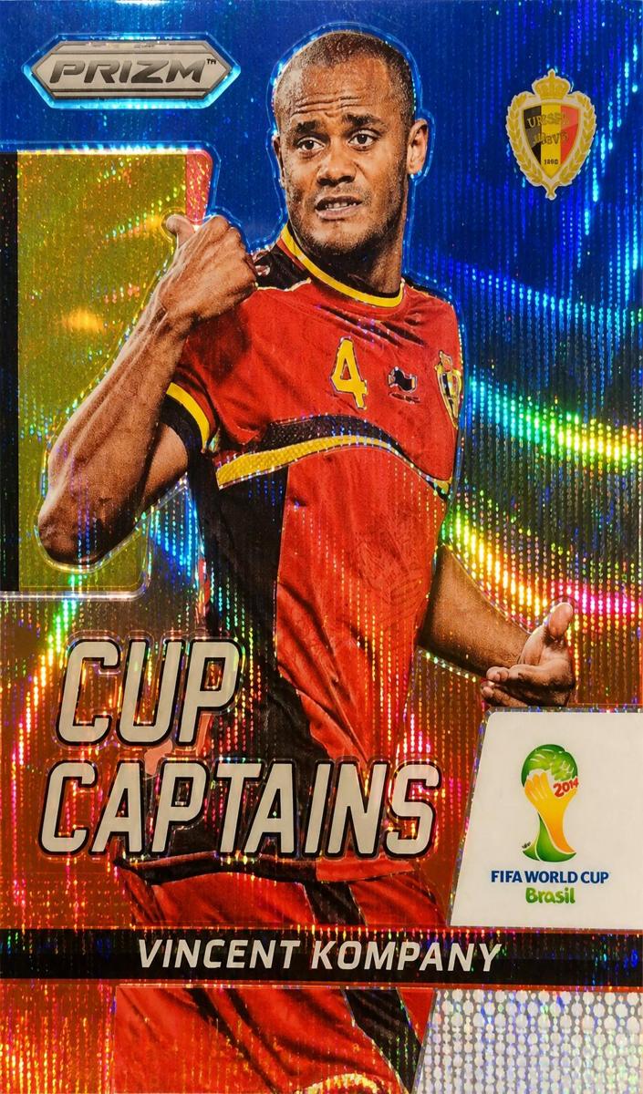 2014 Vincent Kompany [Blue & Red Blue Wave] #30