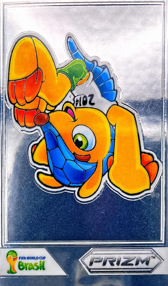 2014 Panini Prizm World Cup Fuleco #3 card