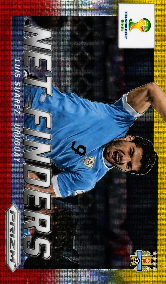 2014 Luis Suarez [Yellow & Red Pulsar] #24