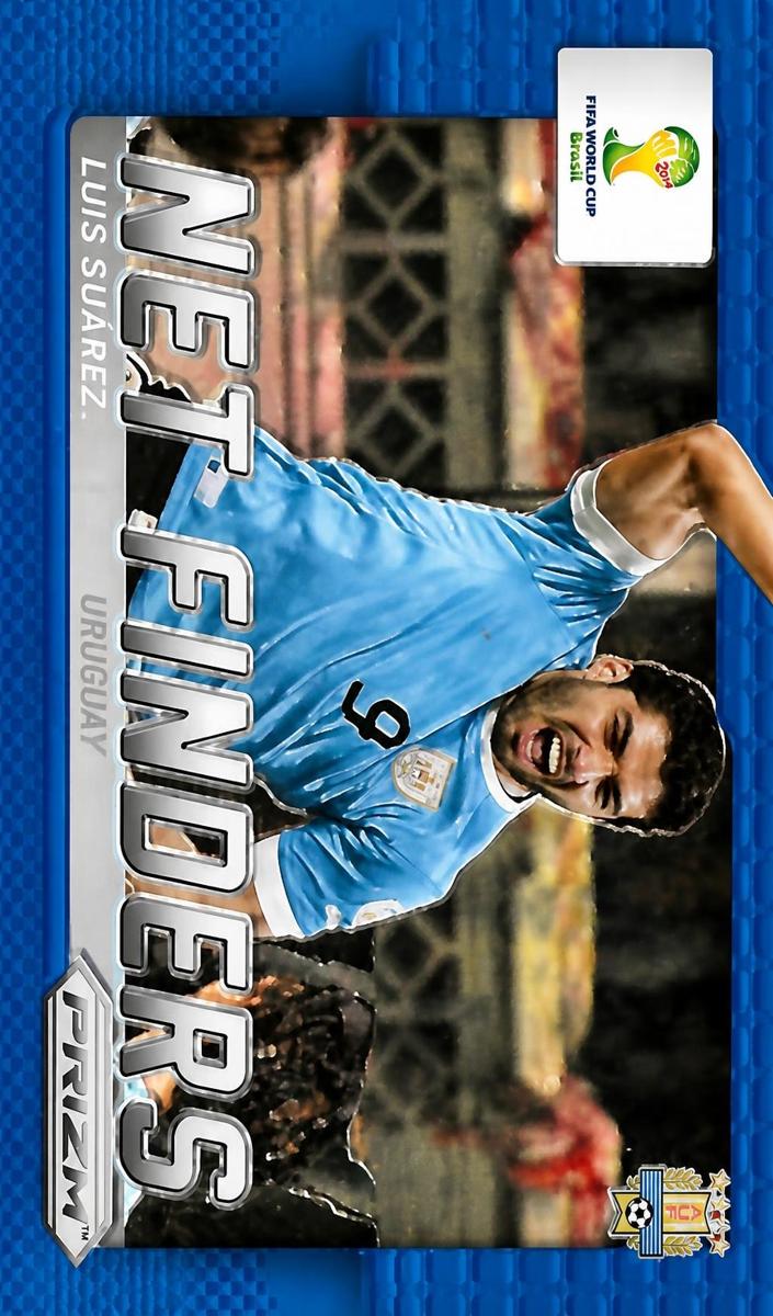 2014 Panini Prizm World Cup Luis Suarez [Blue] #24 card