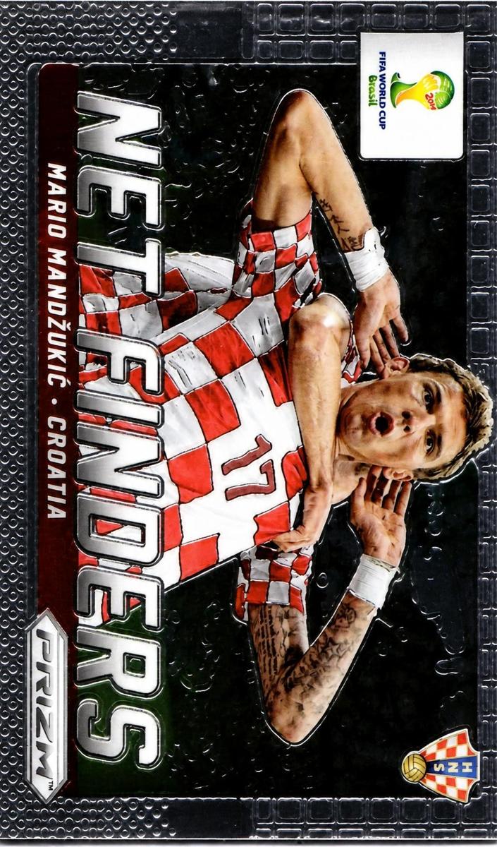 2014 Panini Prizm World Cup Mario Mandzukic #15 card