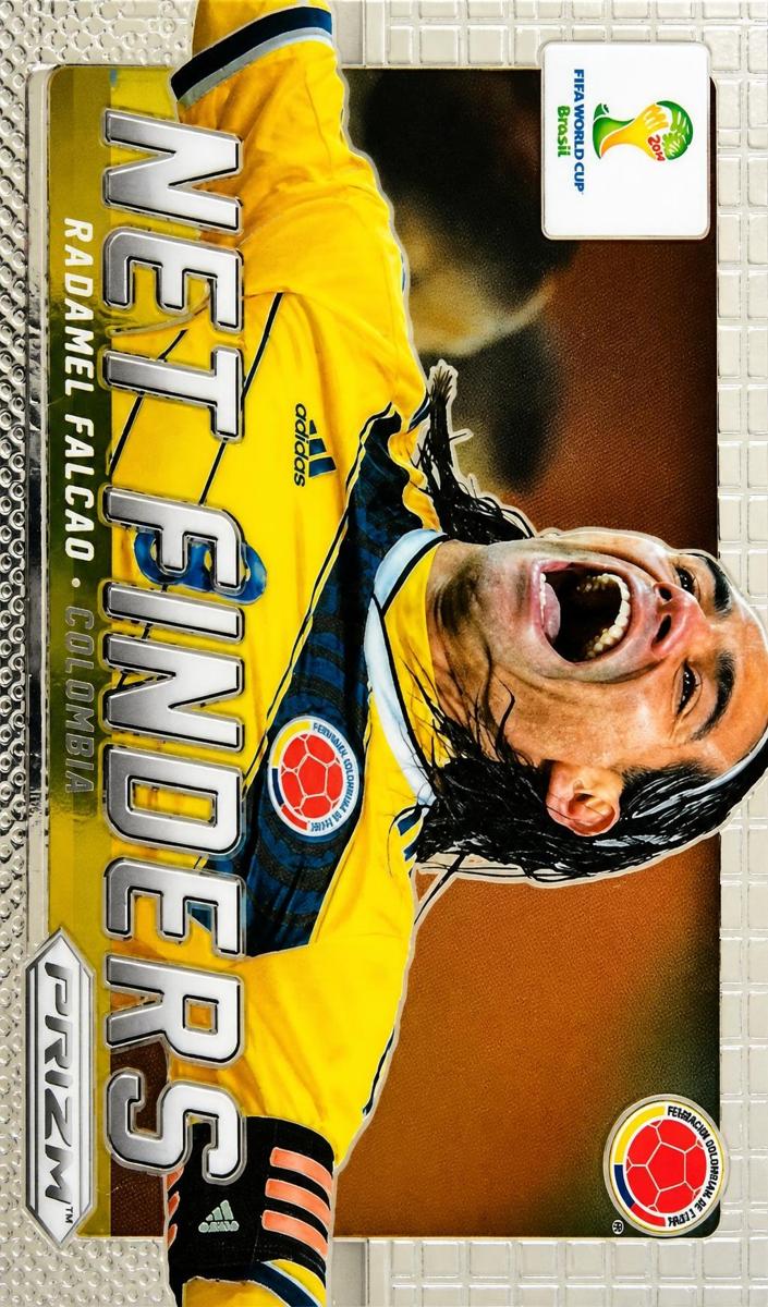 2014 Panini Prizm World Cup Radamel Falcao [Red] #7 card