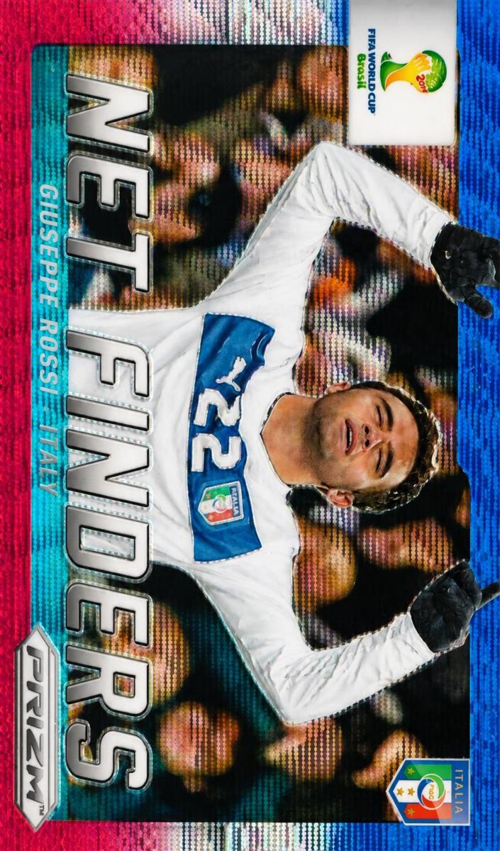 2014 Panini Prizm World Cup Giuseppe Rossi [Blue & Red Blue Wave] #16 card