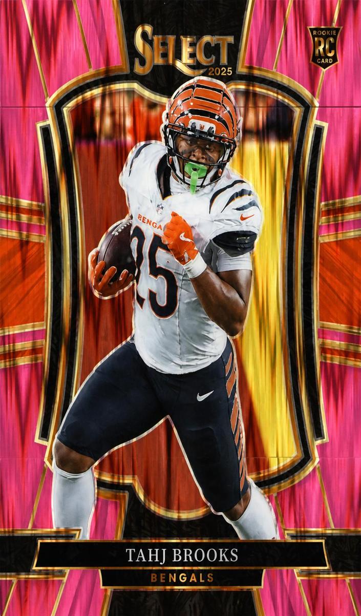 Tahj Brooks 2025 Select Football card