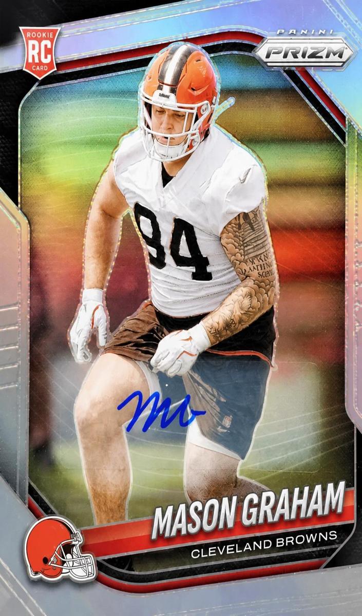 2025 Panini Prizm Mason Graham #354 card