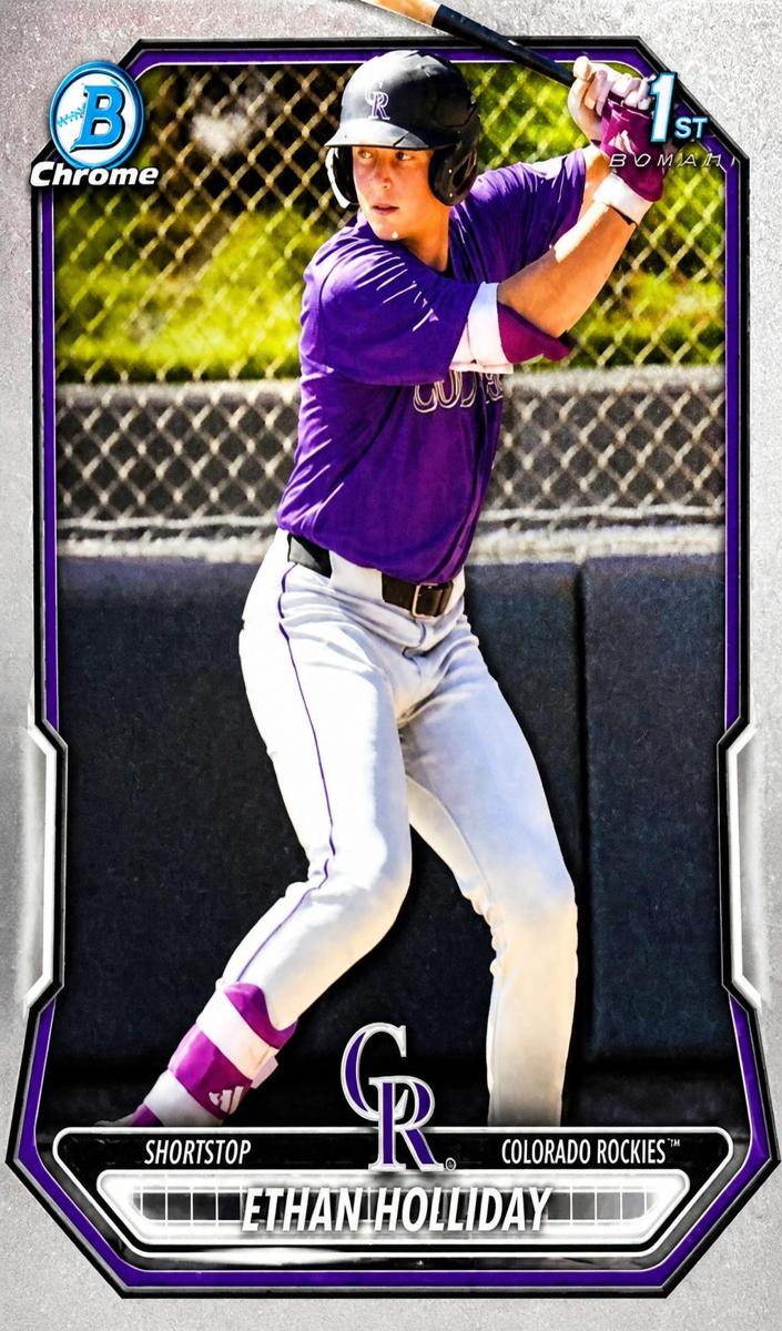 Ethan Holliday 2026 Bowman Baseball card