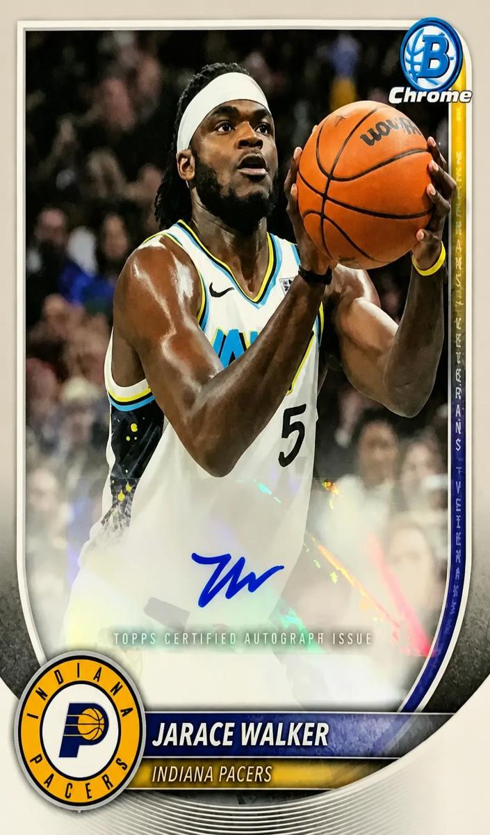 Jarace Walker 2025 Bowman Basketball card