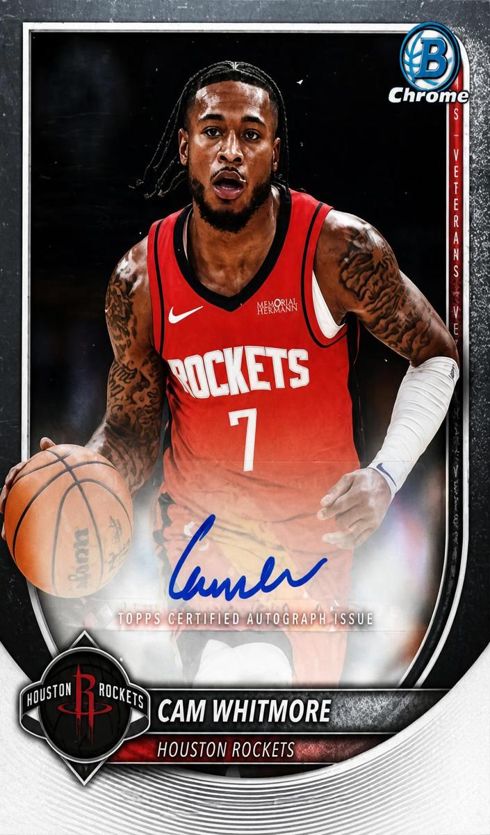 Cam Whitmore 2025 Bowman Basketball card