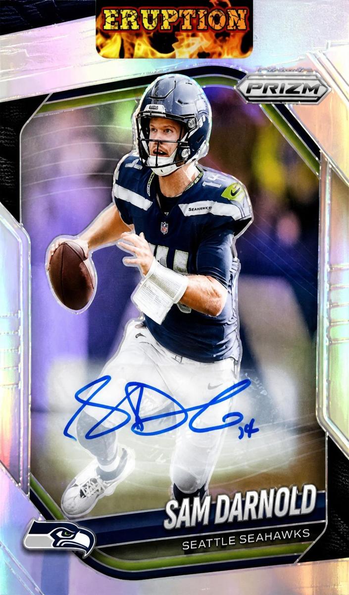 2025 Panini Prizm Sam Darnold [Super Bowl LX] #269 card