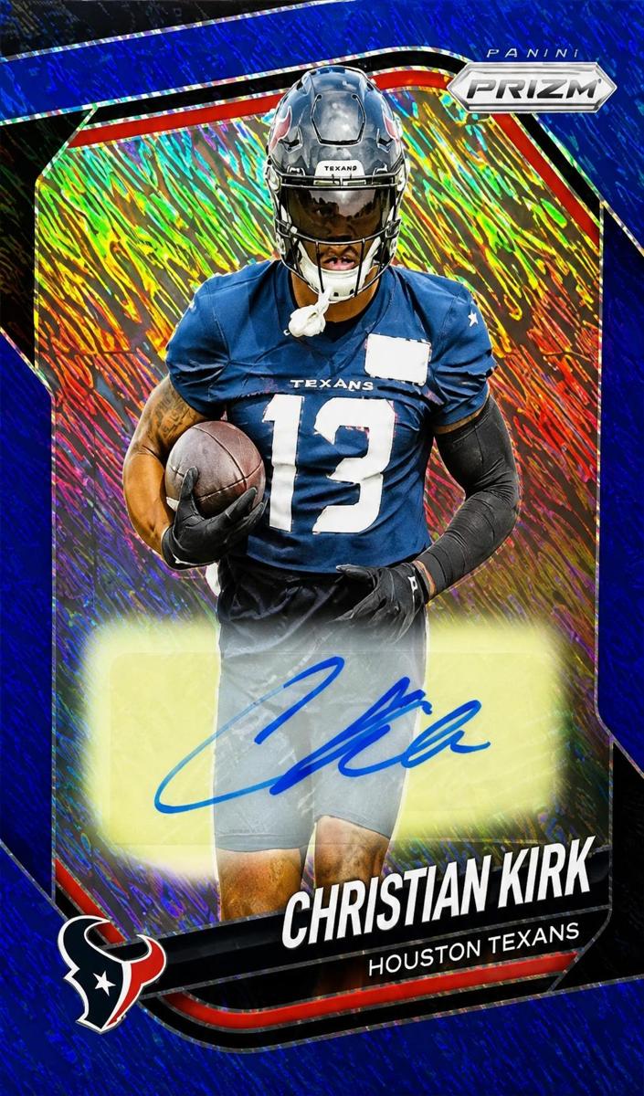 Christian Kirk 2025 Prizm Football card