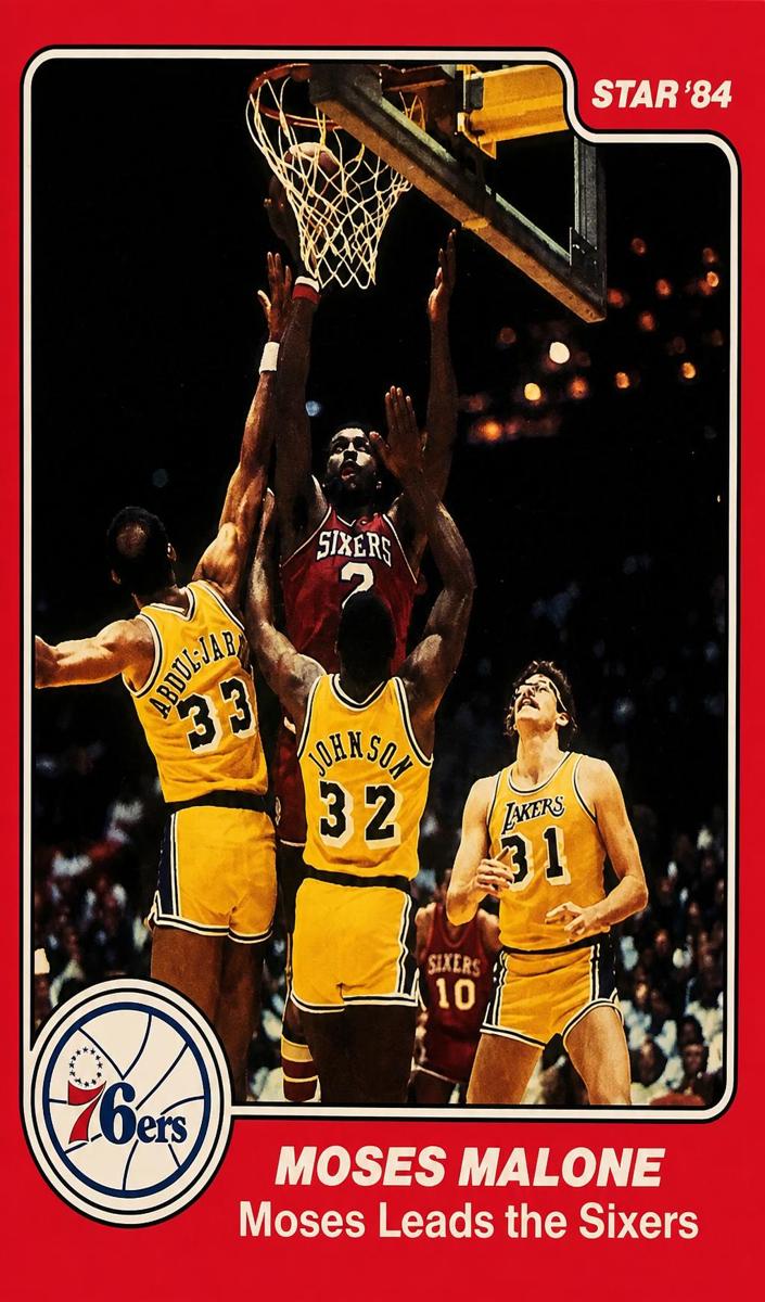 1983 Moses Malone #14