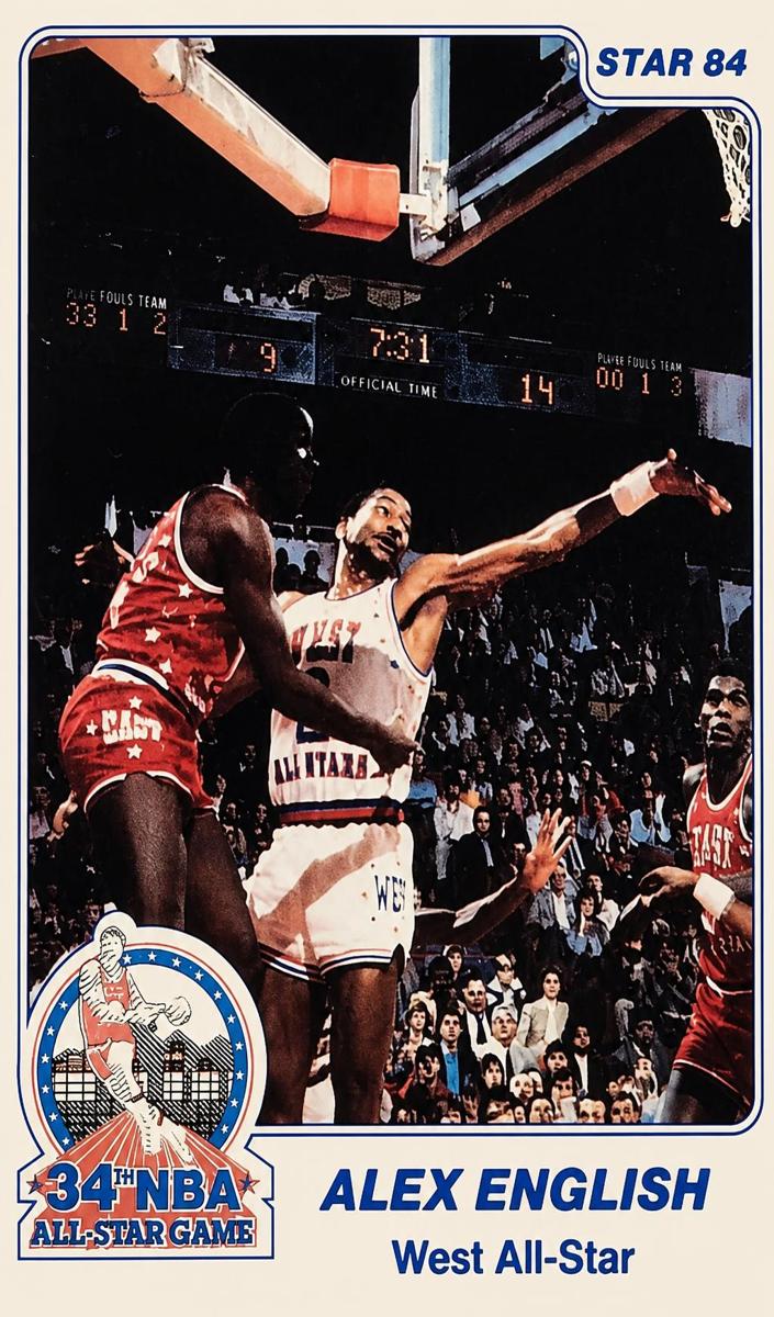 1984 Alex English #18