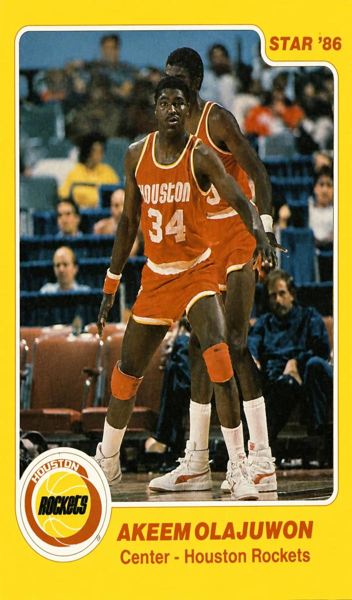 1985 Hakeem Olajuwon #18
