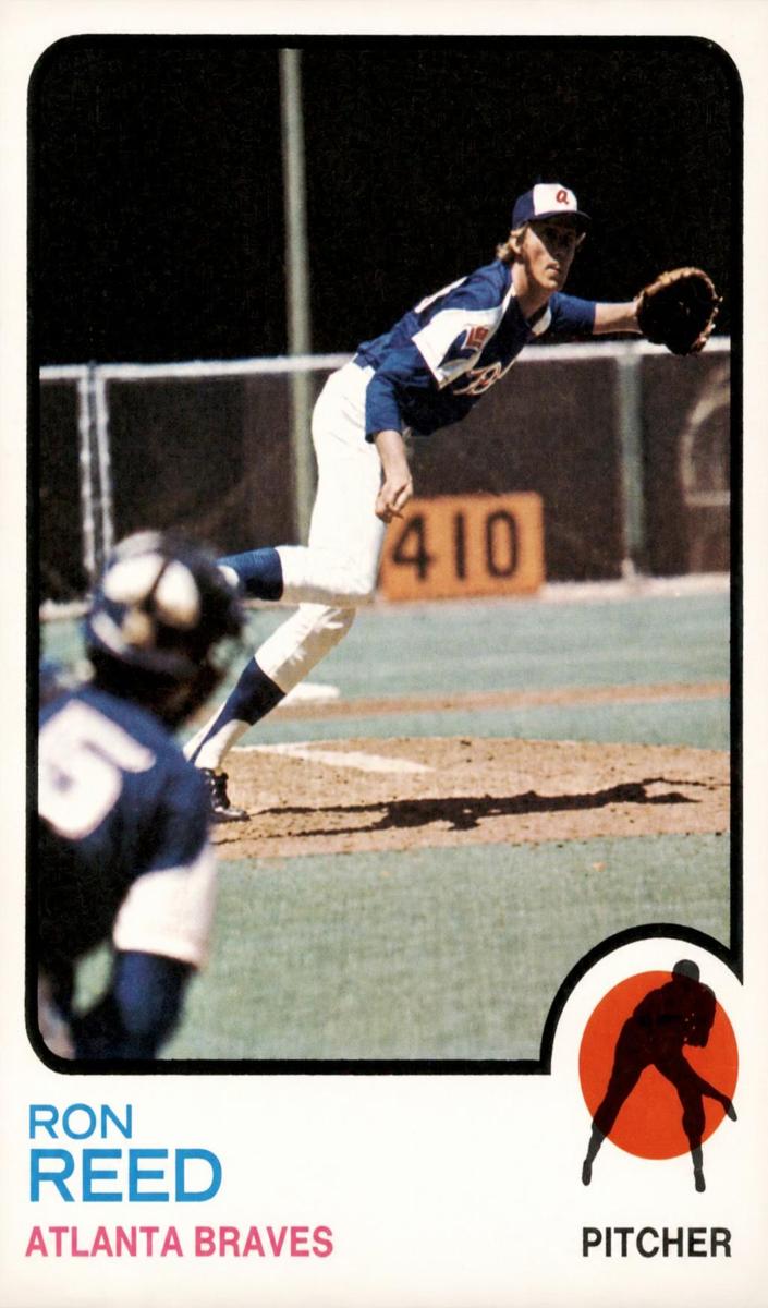 1973 Topps Ronald Reed #72 card