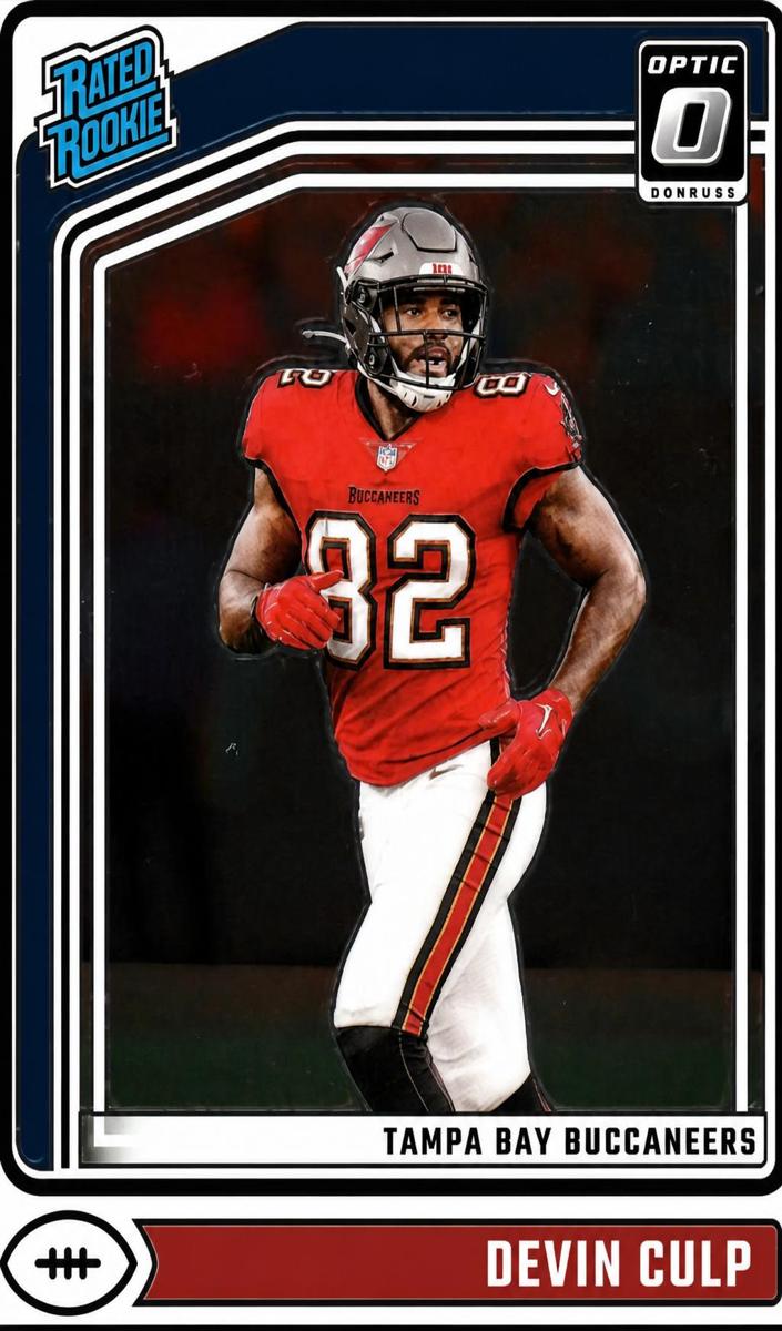 Devin Culp 2024 Donruss Optic Football card