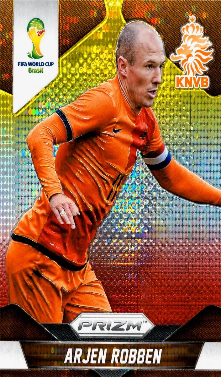 2014 Arjen Robben [Yellow and Red Pulsar] #29