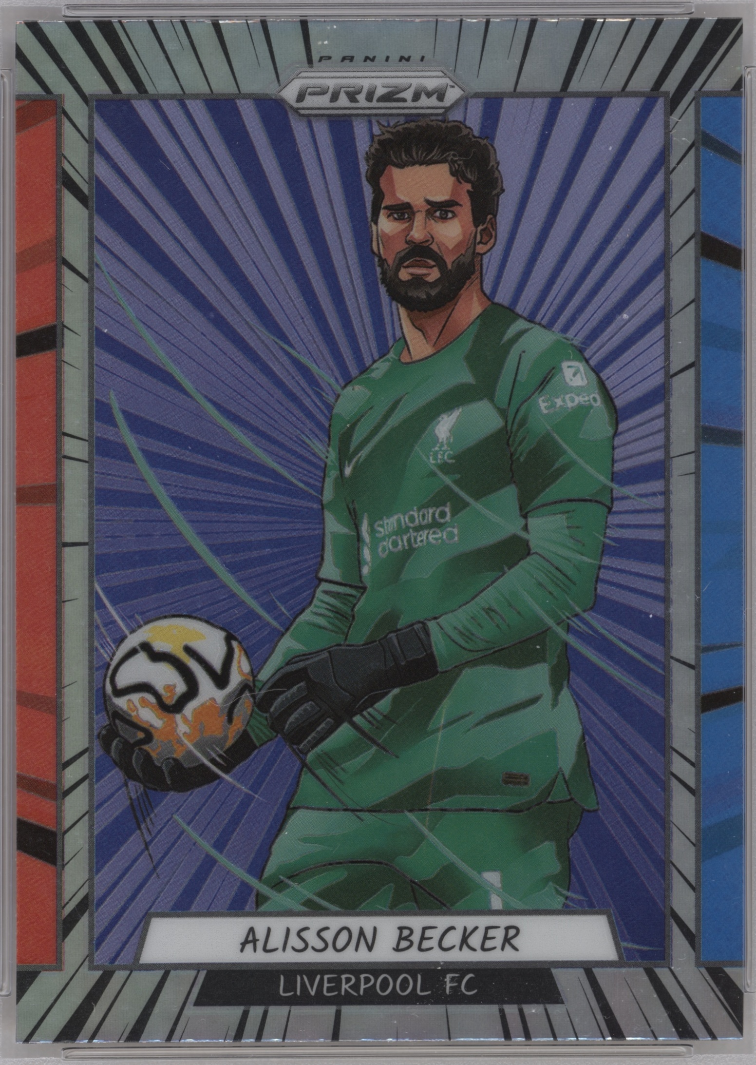 2023 Panini Prizm Premier League Alisson Becker #15 card