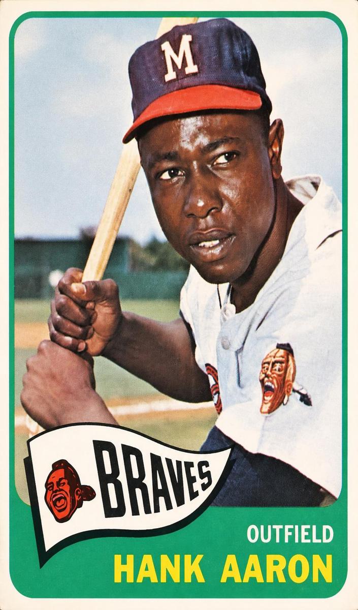 1965 O-Pee-Chee #170 Hank Aaron front