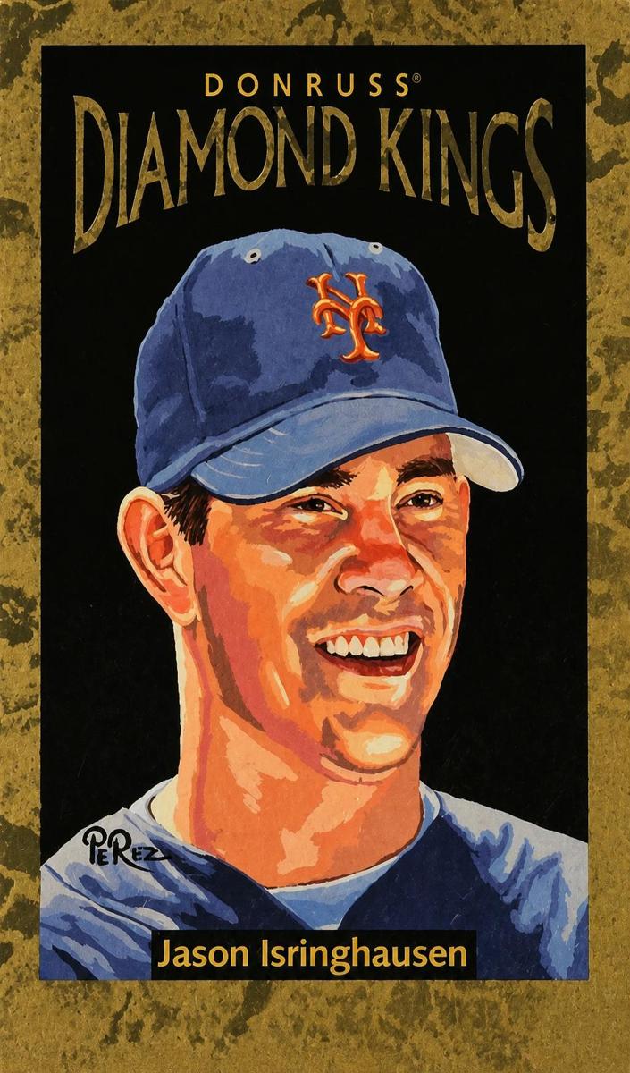 1996 Donruss Jason Isringhausen #DK-19 card