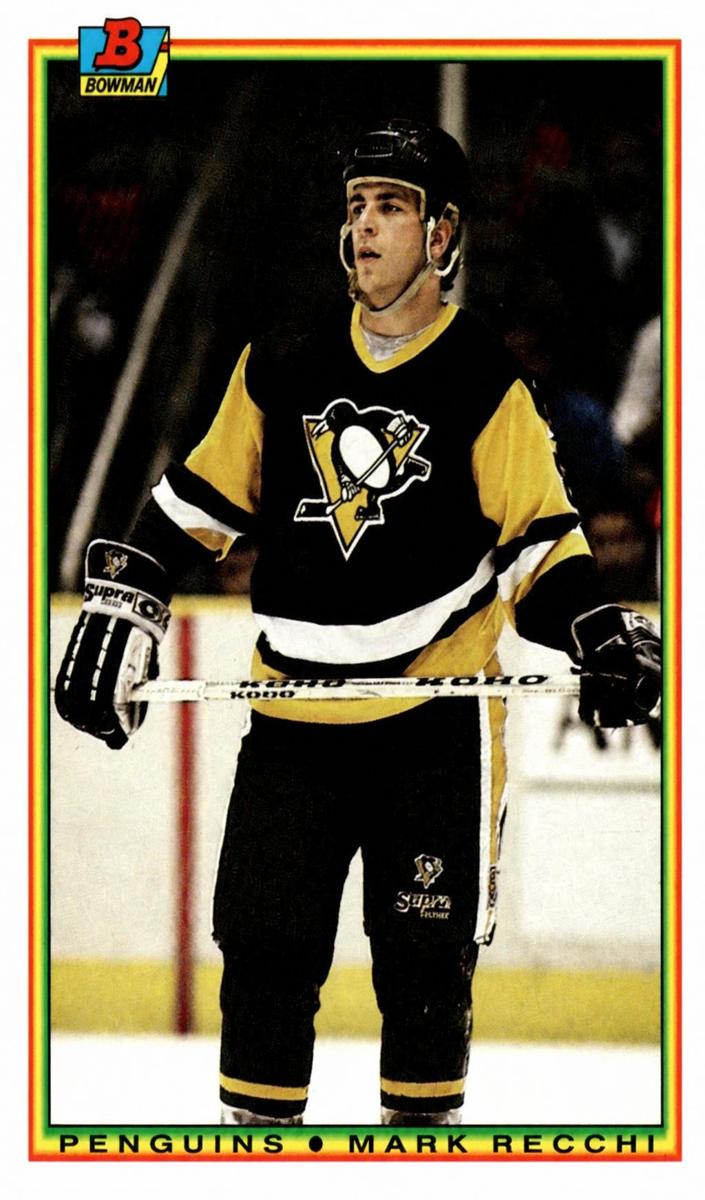1990 Bowman Mark Recchi #206 card