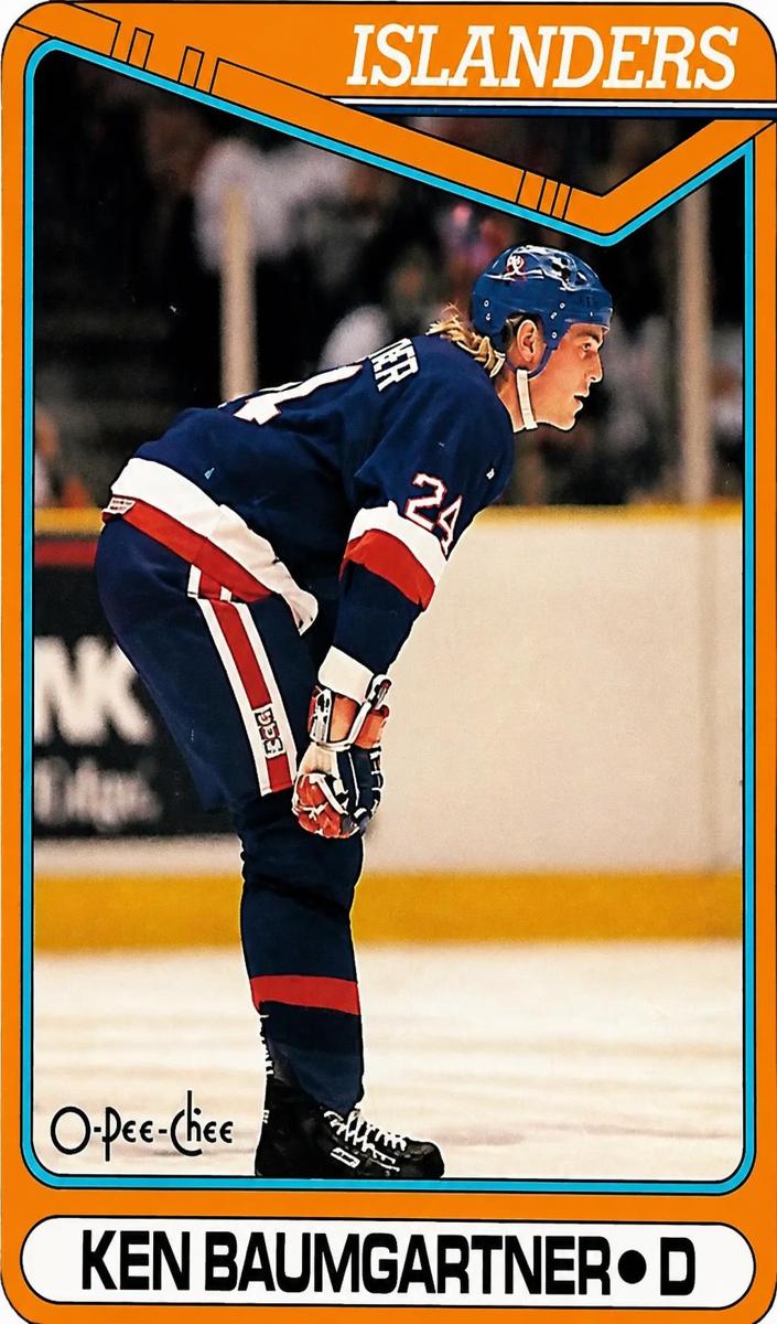 1990 O-Pee-Chee Ken Baumgartner #414 card