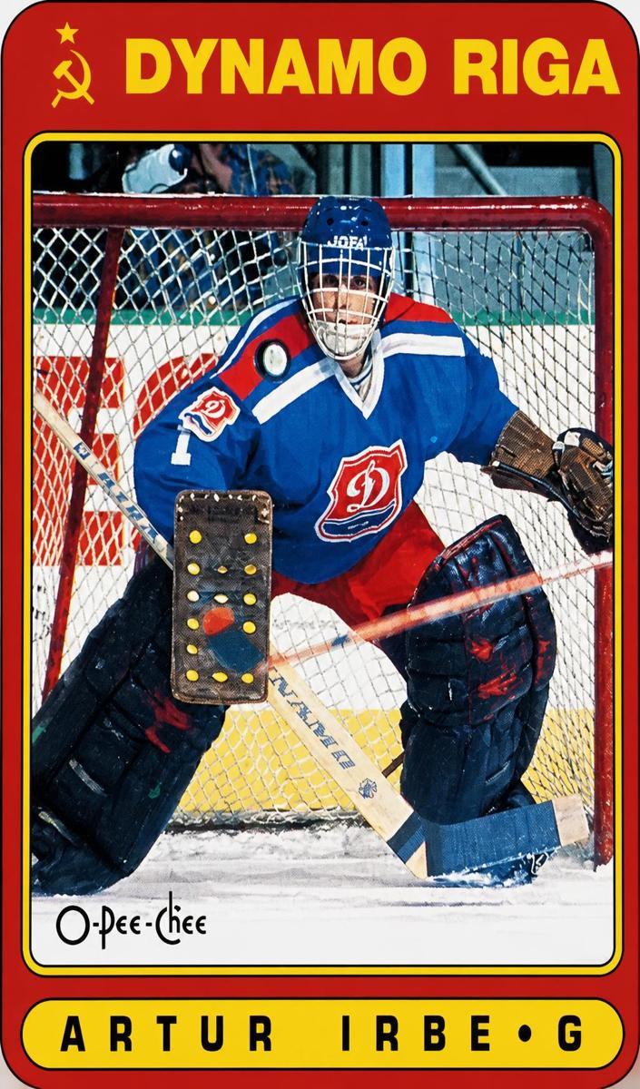1990 Arturs Irbe [Misspelled Artur] #501