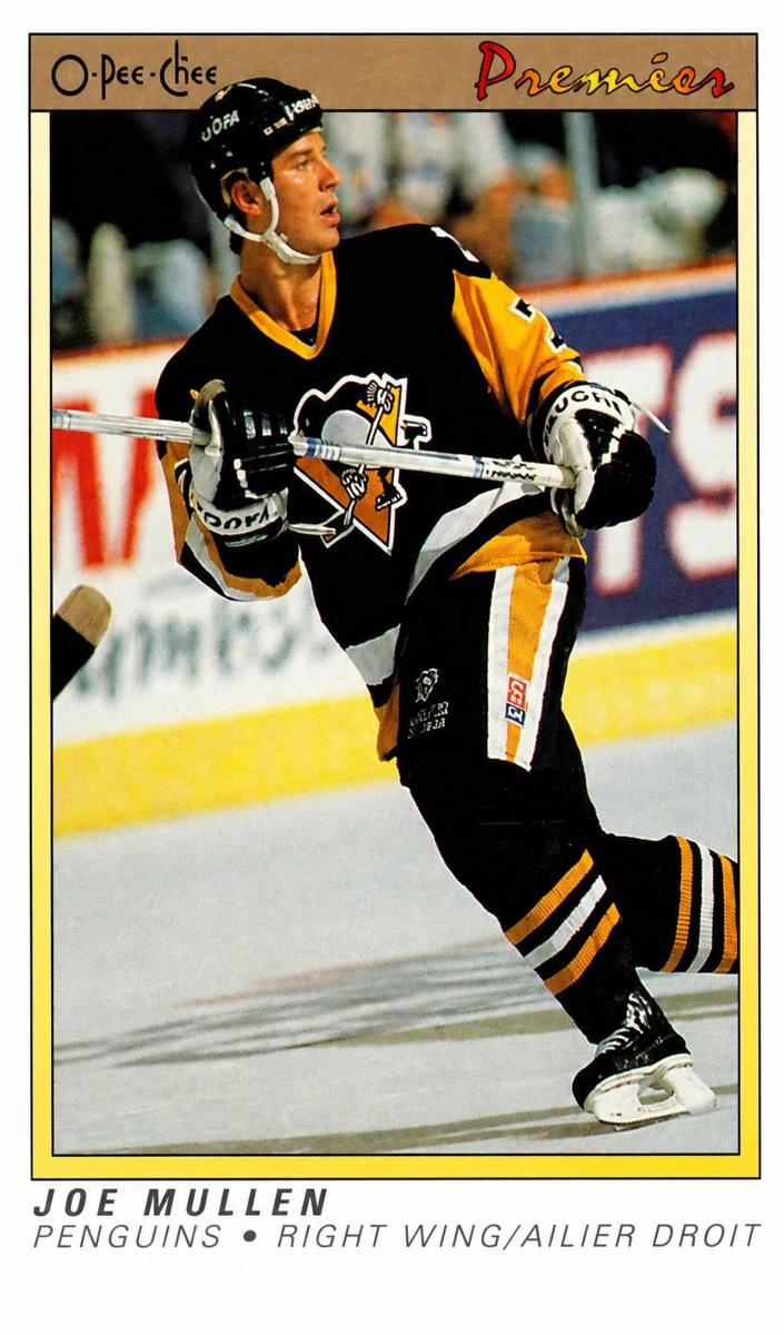 1990 O-Pee-Chee Premier Joe Mullen #77 card