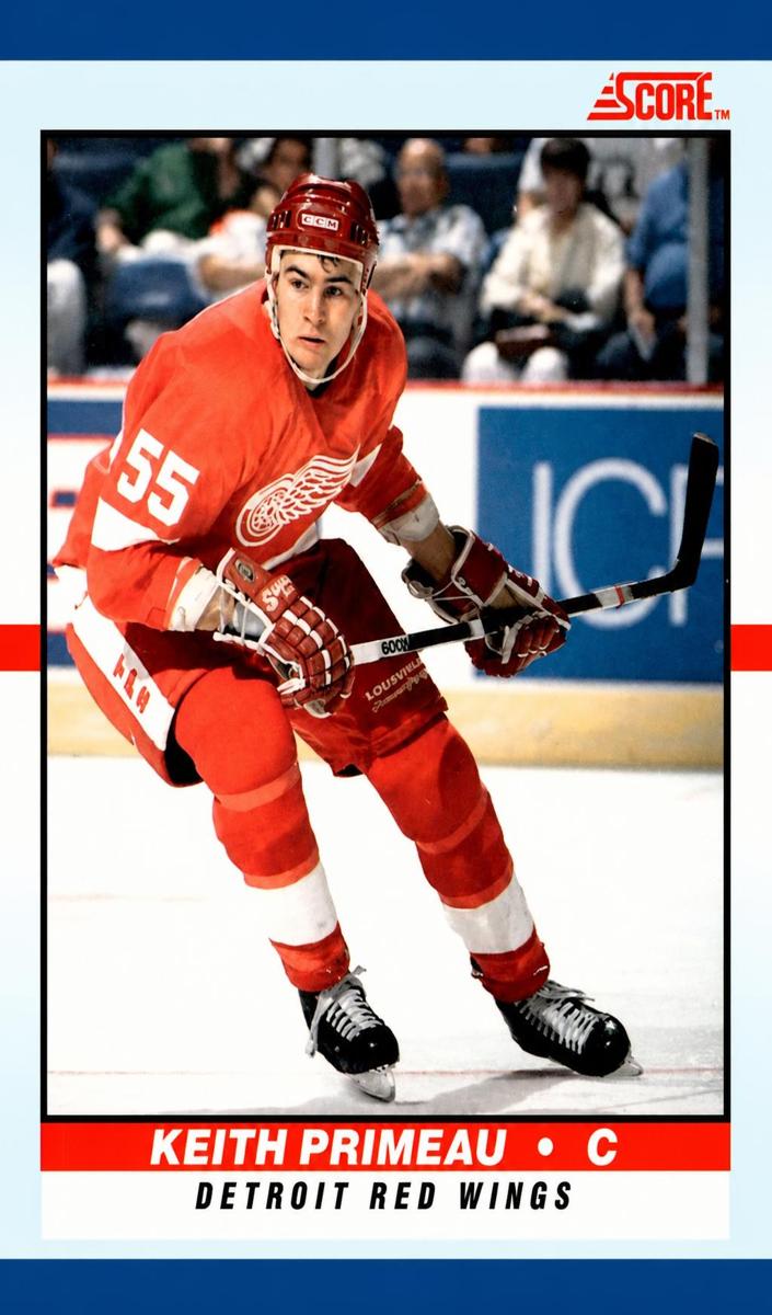 1990 Score Keith Primeau #38 card