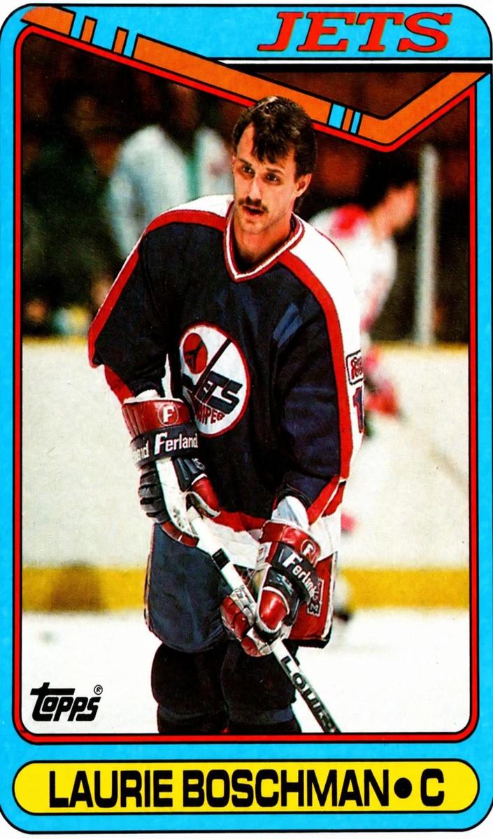 1990 Laurie Boschman #39