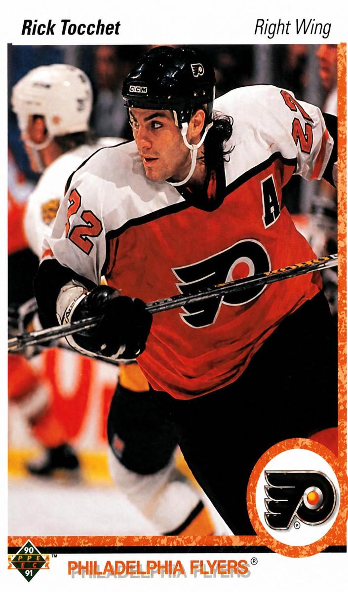 1990 Upper Deck Rick Tocchet #263 card