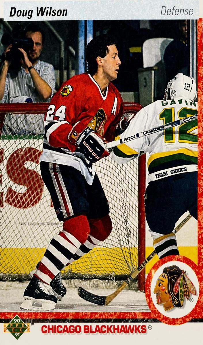 1990 Upper Deck Doug Wilson #223 card