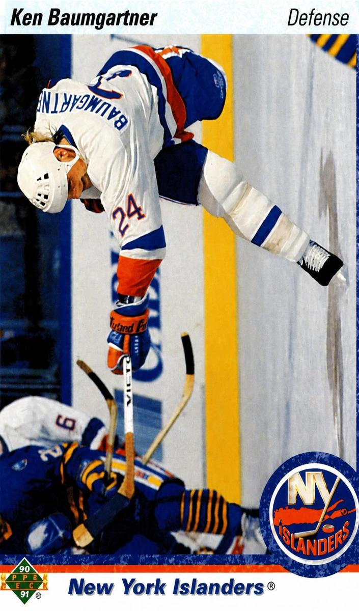 1990 Upper Deck Ken Baumgartner #439 card