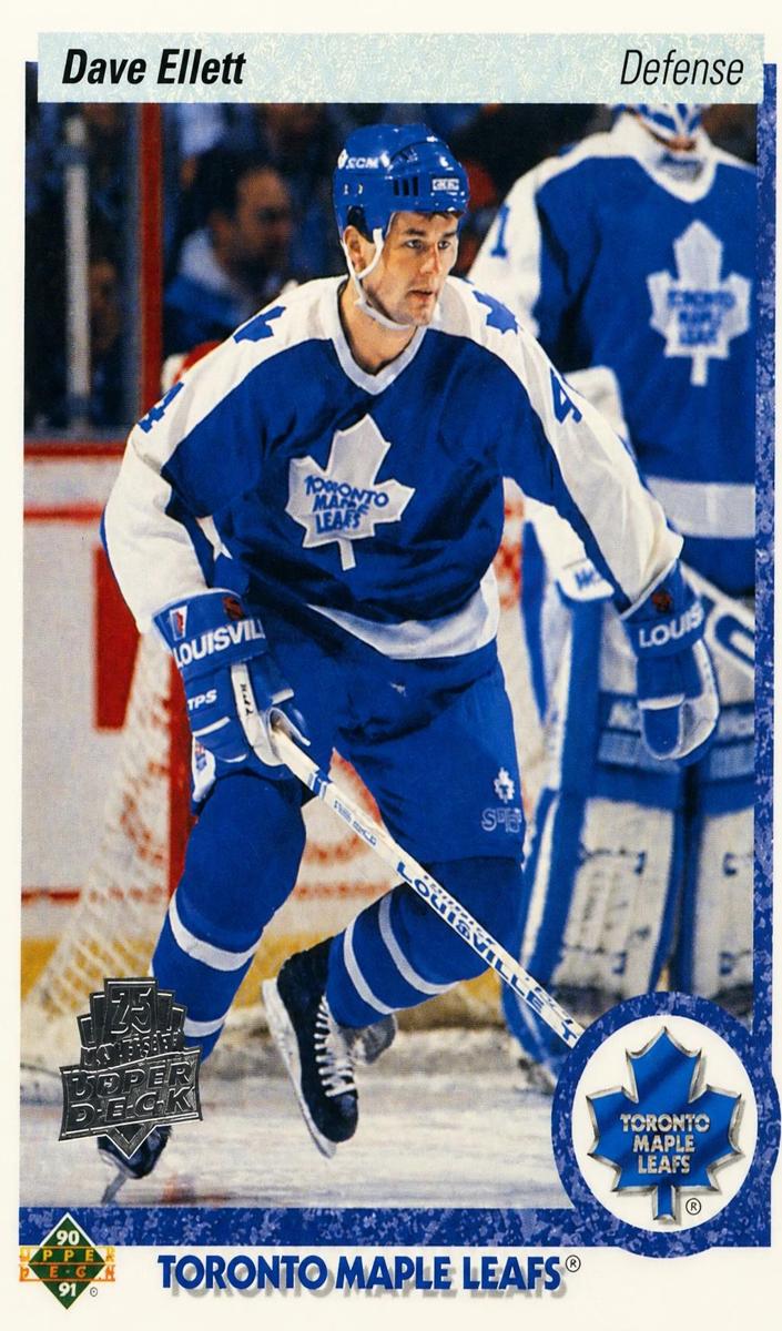 1990 Upper Deck Dave Ellett #413 card