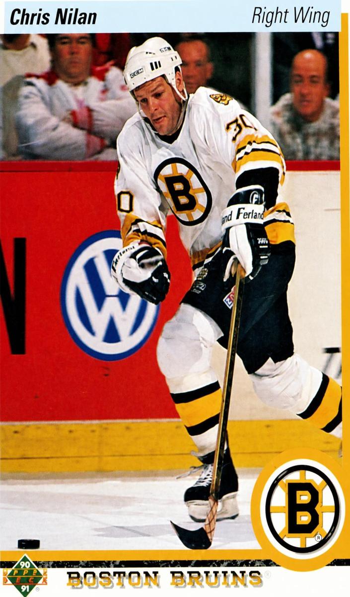 1990 Upper Deck Chris Nilan #442 card